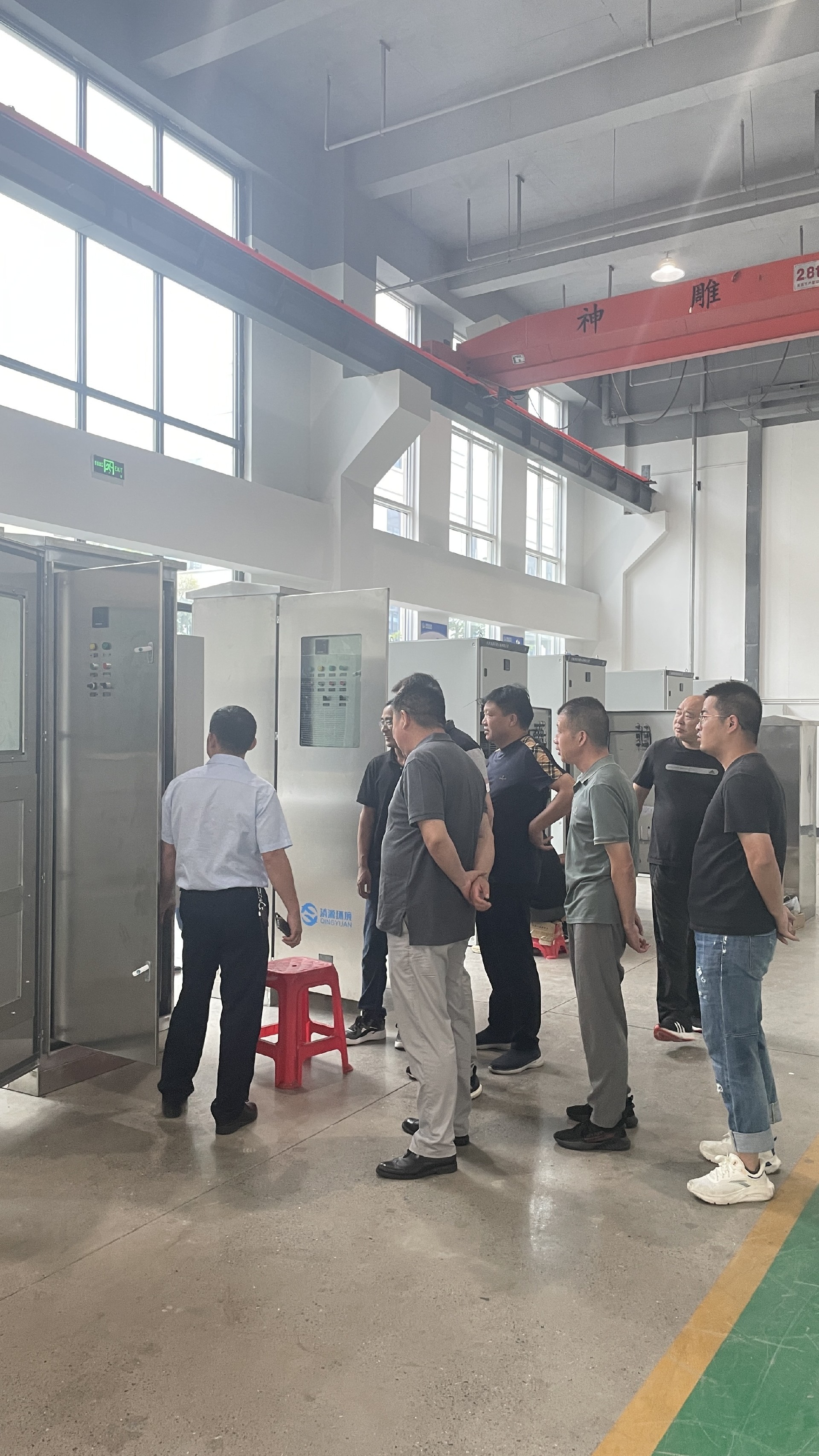 热烈欢迎领导莅临我司考察指导工作